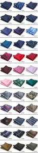 Mens classic pocket square suit handkerchief business formal gentleman accessories new