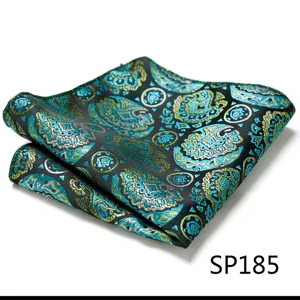Men Pocket Square Paisley Handkerchief Business Formal Suit Wedding Party Pocket Square