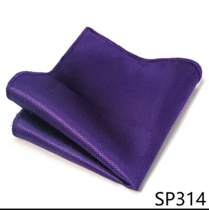 Hombre morado pañuelo de bolsillo traje pañuelo boda novio accesorio de moda elegante