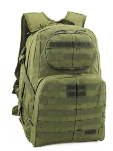 Military tactical backpack for outdoor sports, hiking, camping, and cycling adventures.