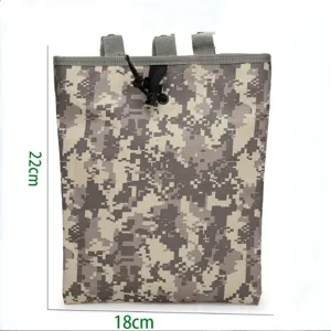 Tactische digitale camo utility tas militaire heuptas outdoor uitrusting tas