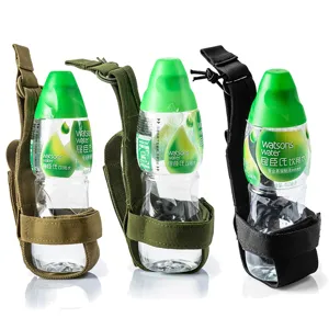 Outdoor Tactical Water Bottle Pouch Multi-functional Camouflage Portable Kettle Holder MOLLE Webbing Bag For Hiking Sports