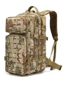 Tactische militaire rugzak grote capaciteit voor buiten wandelen en camouflage