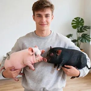 Niedliche Simulationsschweine Plüschtiere, weiche Kuscheltiere Schlafkissen als Geschenk Dekor.