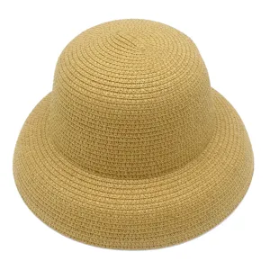 Cappello di paglia vintage francese vacanze estive protezione solare cappello da spiaggia