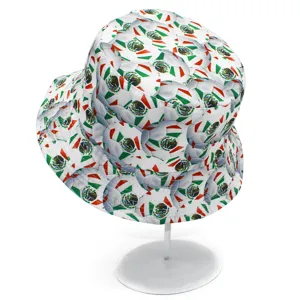 Mexico 2026 World Cup soccer print bucket hat casual unisex outdoor sun protection hat
