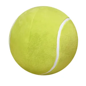 Grande cuscino da tennis in peluche morbido giocattolo stanza dei bambini regalo sportivo carino