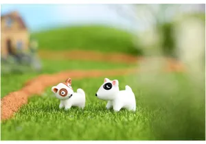 Mini agalma skylaki apo ritini gia microtopia mousas kipou DIY diakosmisi leptomereia