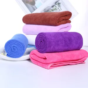 Microfiber Thickened Bath Towel Absorbent Soft Face Towel For Car Wash Hair Salon Bathroom Home Daily Use