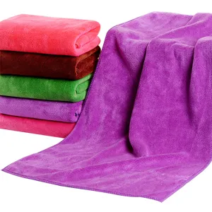 Thickened microfiber face towel set, soft absorbent cleaning towel for home beauty and car care.