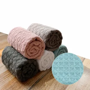 Mikrofaser Reinigungstuch Set, saugstarke Waffelpiqué Geschirrtücher für Küche und Bar.