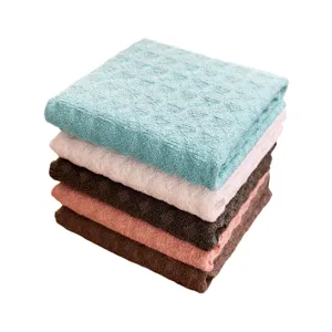 Mehrzweck Mikrofaser Waffelpiqué Reinigungstücher saugfähige Spültücher Set für Küche.