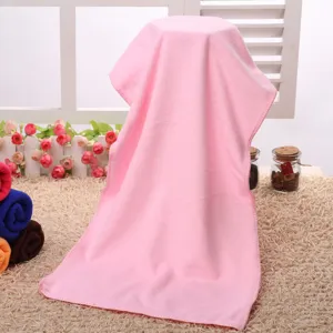 Soft microfiber face hand towel absorbent quick drying cleaning cloth for daily home use