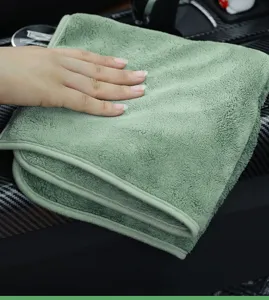 Thick Coral Fleece Car Cleaning Towel Soft Super Absorbent Auto Drying Cloth Interior Detail