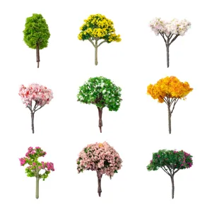 Miniatur Künstliche Baum Landschafts Ornament DIY Sukkulenten Dekoration Simulation Blume Baum Mikro Pflanzenmodell