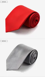 Classic striped silk tie for men, elegant business formal necktie for weddings and daily work.