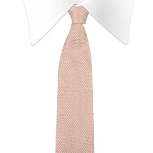 Men's solid color knit necktie, stylish slim casual tie for business daily wear.