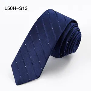 Men Women Luxury Silk Striped Necktie Slim Casual Business Wedding Neck Wear Main View