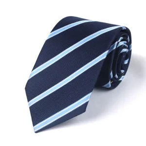 Men's Classic Jacquard Woven Necktie Business Formal Casual Striped Polka Dot Neck Tie Wedding Party Suit Neckwear