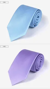 Herren 7cm Business Krawatte Detail, klassische Twill-Webart formelle Halskrawatte.