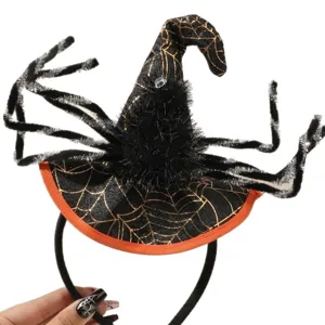 Halloween Aράχνη Καπέλο Μάγισσας Στέκα Πάρτι Κοστούμι Αξεσουάρ Μαλλιών Διακόσμηση