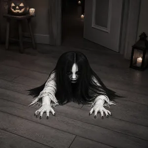 Halloween 3D ghost floor sticker scary wall decal horror home party room decoration