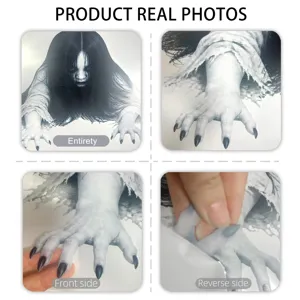 Halloween ghost horror floor sticker self adhesive wall decor for home bedroom party decor