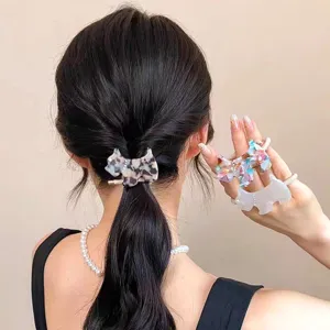 Acetate puppy hair rope ponytail elastic band fashion hair accessories cute design