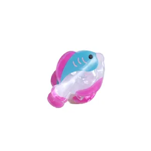 Jolie mini pince à cheveux poisson en acétate accessoire mignon pour frange coiffure quotidienne.