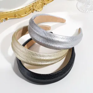 Diademas anchas de cuero con patrón de serpiente de moda, set de 3 piezas elegantes
