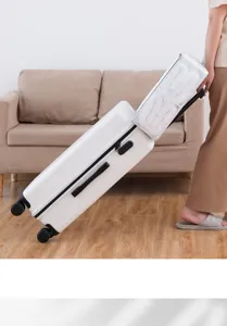 Bolsa de almacenamiento transparente de PVC para ropa y edredones, organizador plegable antipolvo.