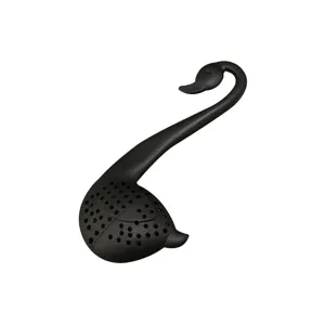 Black swan shaped tea infuser filter for loose leaf tea unique kitchen tea accessories
