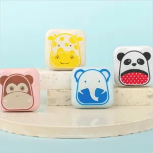 Carino cartone animato animale silicone anti-collisione maniglia della porta protezione paraurti