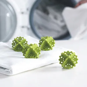 PVC Snowflake Laundry Ball Anti-Tangle Washing Machine Cleaning Tool Practical Laundry Assistant For Home Use