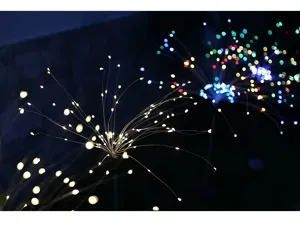 Outdoor solar fireworks LED lights garden decorative string lights night landscape lighting