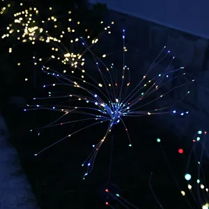 Solar firework lights outdoor LED garden decorative lights string lighting landscape yard