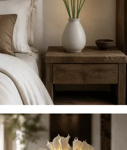 Lampe de bureau lys calla luminaire décoratif d'ambiance pour chambre chevet éclairage chaleureux.