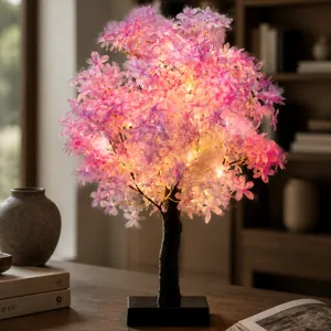 LED kersenbloesem boom licht tafelblad decoratieve nachtlamp voor slaapkamer