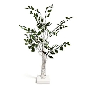 LED Abedul Árbol Luz Artificial Lámpara Decorativa para Interior Habitación Dormitorio