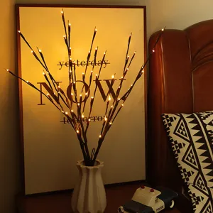 LED Zweig Licht warme Lichterkette dekorative Baum Lampe fur Schlafzimmer Inneneinrichtung