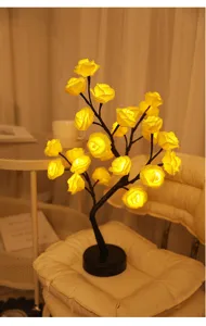 LED rozenboom lamp decoratieve nachtlamp creatieve bloem verlichting slaapkamer cadeau