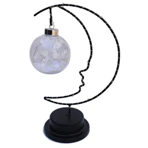 Moon LED Table Lamp Decorative Night Light for Bedroom Christmas Home Party Decor