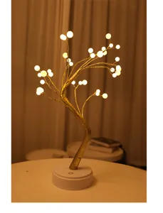 LED parel boom licht nachtkastje romantische nachtlamp decoratieve bureaulamp slaapkamer