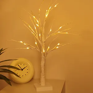 LED Birkenbaum Licht warmweisse Lichterkette Tischdeko fur Schlafzimmer Raumambiente