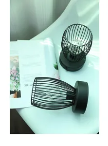 Nordic minimalistisch ijzeren LED nachtlampje tafellamp slaapkamer decoratie accessoires