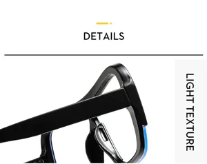Modische Blaulichtfilter Brille mit großem ovalem Gestell für Damen im Alltag und Outdoor.
