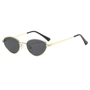Vintage retro metal sunglasses for men and women, fashion trend UV protection sun glasses.
