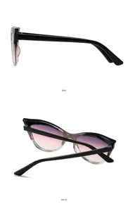 Fashion cat-eye sunglasses for women, Y2K trendy street style UV protection sun glasses.