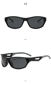 Lunettes de soleil de sport cyclisme en plein air anti-vent protection UV pour hommes