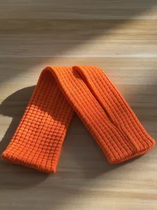 Orange knitted strap long fashion accessory stylish knitted phone bag strap replacement